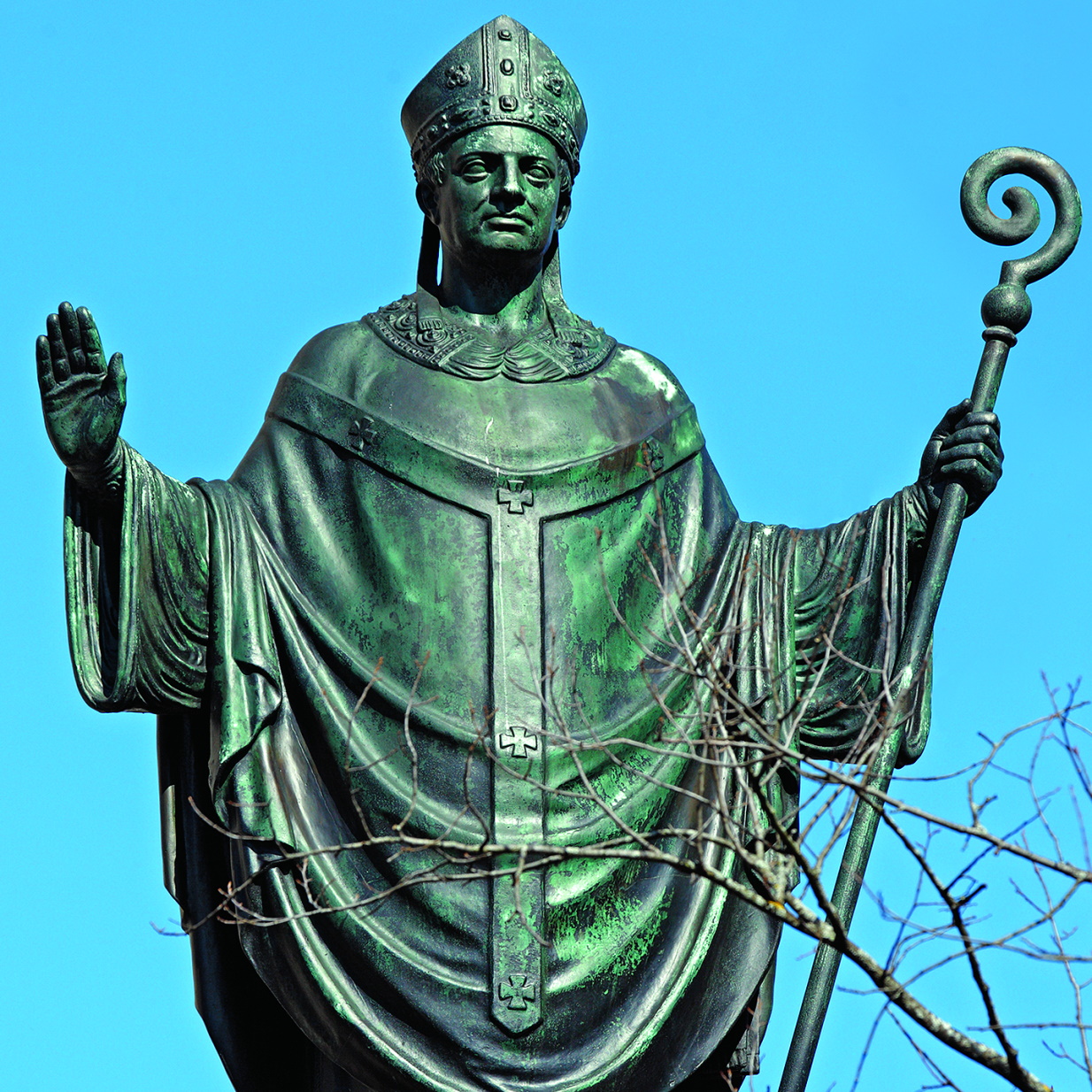 Erkennungsbild des Seniorentreffs St. Benno (Bennosäule)