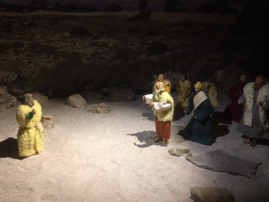 Johannes in der Wüste – Jahreskrippe St. Clemens