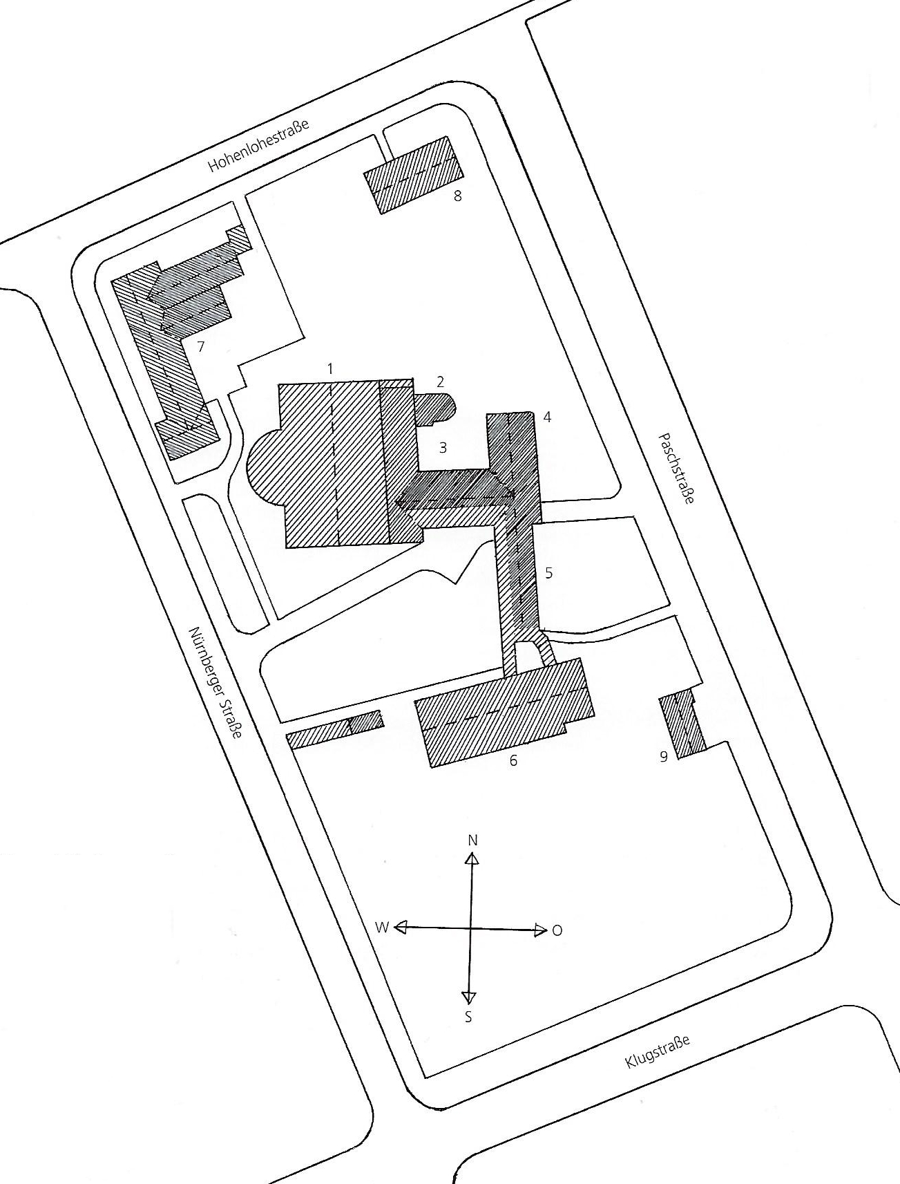 St. Laurentius – Lageplan