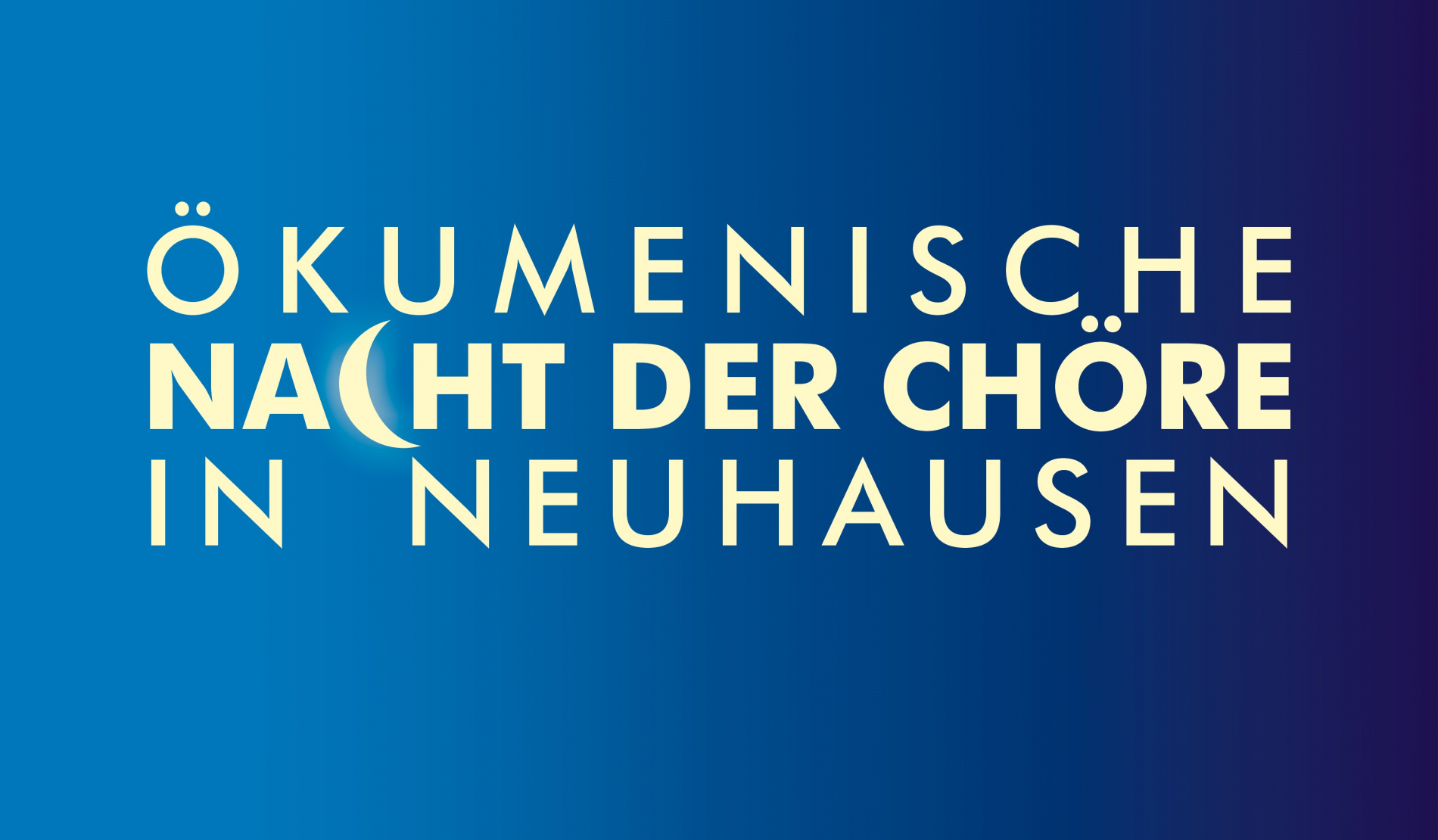 Ökumenische Nacht der Chöre